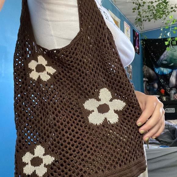 crochet tote bag - Picture 3 of 3
